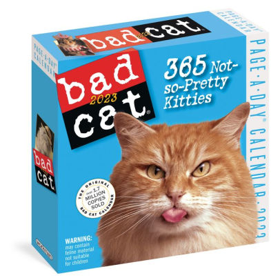Bad Cat Page-A-Day Calendar 2023 - Workman 9781523516292_37f03367-677f-4ca8-a35c-9a49586dd6a2