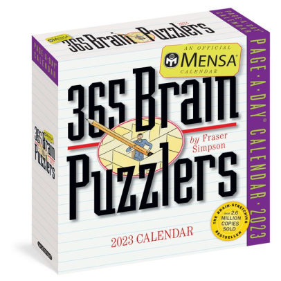 Mensa 365 Brain Puzzlers Page-A-Day Calendar 2023 - Workman 9781523516605_058d80e0-690f-4753-b5a4-a0edc41f42e3