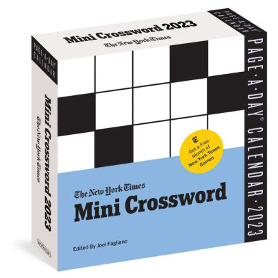 The New York Times Mini Crossword Page-A-Day Calendar For 2023 - Workman 9781523516735_520c57d3-6079-423a-9f06-b2ddce161277