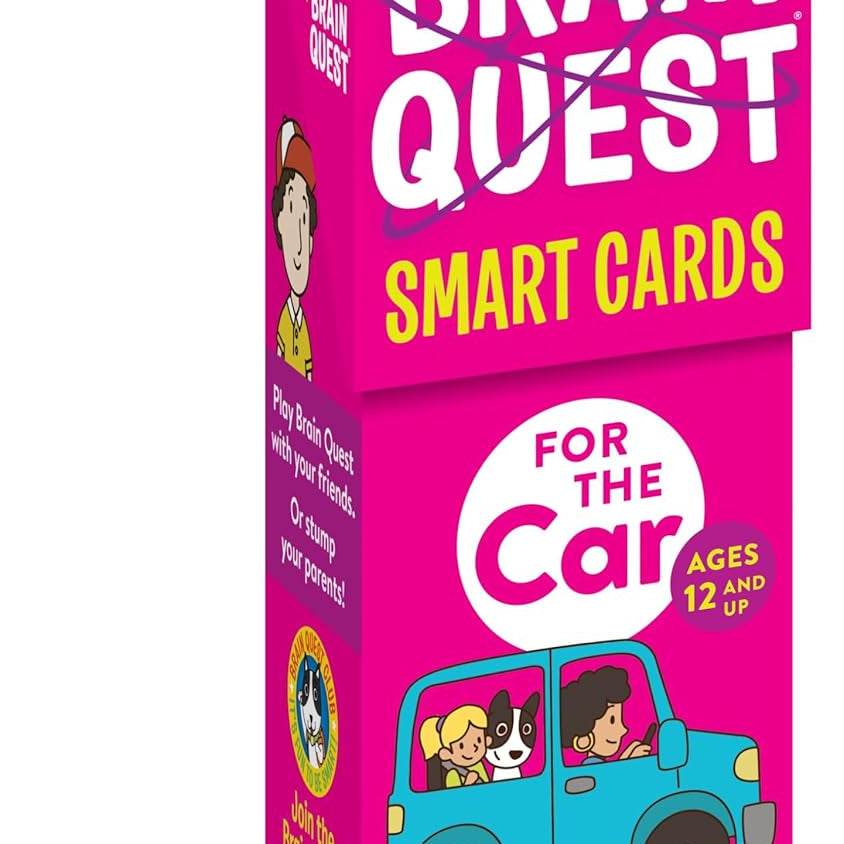 Brain Quest For The Car Smart Cards Revised 5Th Edition by Workman Publishing 9781523517329