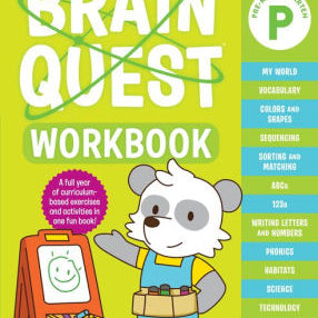Brain Quest Workbook: Pre-K Revised Edition by Workman Publishing 9781523517336