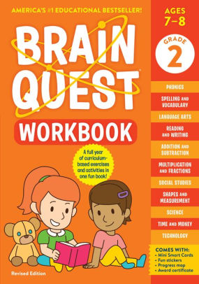 Brain Quest Workbook: 2Nd Grade Revised Edition by Workman Publishing 9781523517367