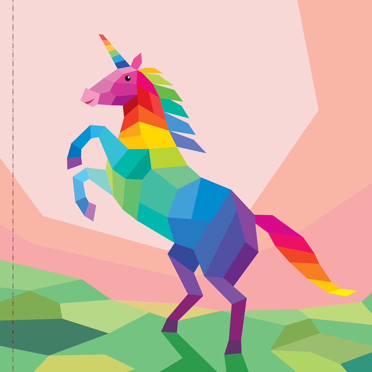 Paint By Sticker Kids: Rainbows Everywhere! by Workman 9781523517756_5