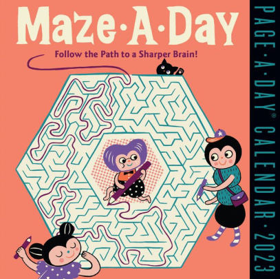 Maze-A-Day Page-A-Day Calendar 2023 - Workman 9781523518326_5cf375e5-e159-47a3-945a-e61daad1fa70
