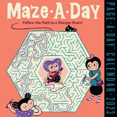 Maze-A-Day Page-A-Day Calendar 2023 - Workman 9781523518326_5cf375e5-e159-47a3-945a-e61daad1fa70