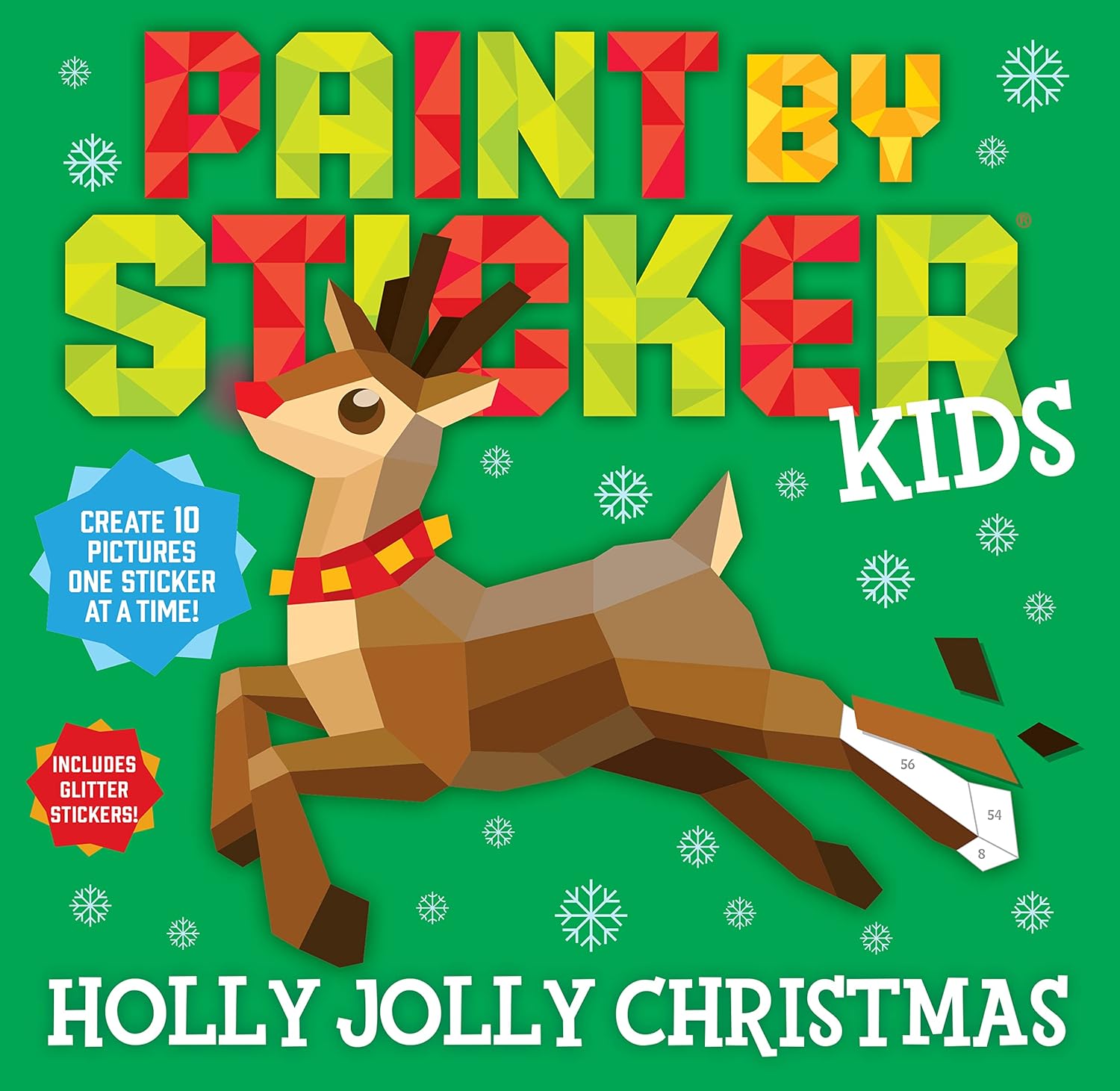 Paint By Sticker Kids: Holly Jolly Christmas - Workman 9781523518562