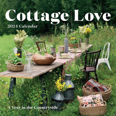 Cottage Love Wall Calendar 2024 - Workman Calendars 9781523518647_73ac123f-c304-4c98-8a3b-527bee81d961
