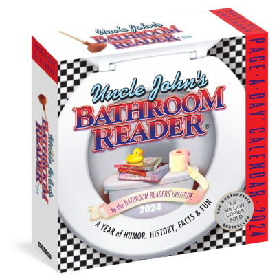 Uncle John’S Bathroom Reader Page-A-Day Calendar 2024 - Workman Calendars 9781523519491_1534463b-4d45-4faf-ab26-ac9e1f1abc25