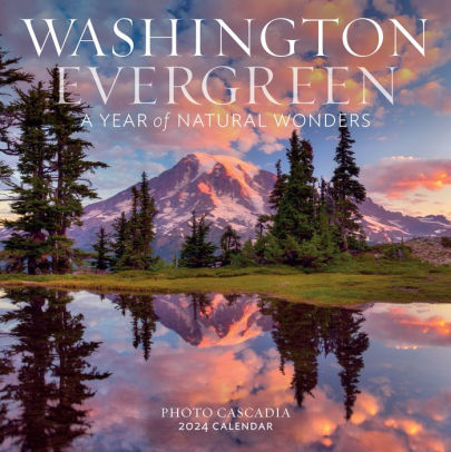 Washington Evergreen Wall Calendar 2024 - Workman Calendars 9781523521814_5515385b-d6f4-45f5-8e86-8263fc34e7a6