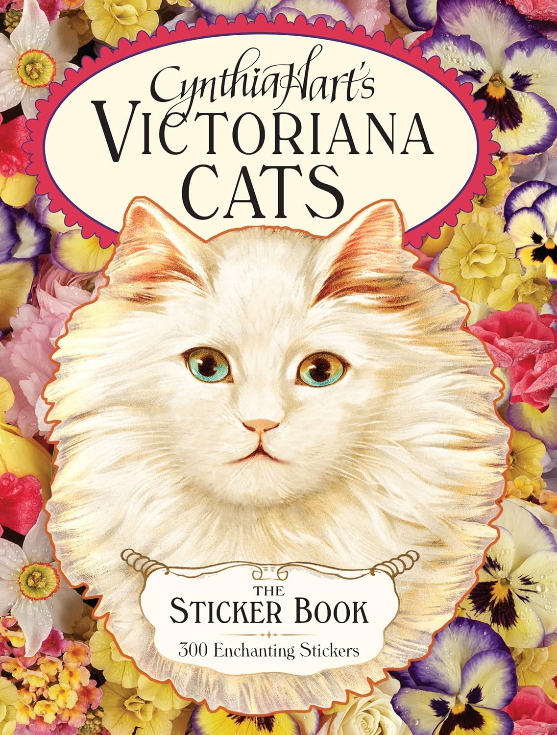 Victoriana Cats: The Sticker Book - Hart. Cynthia 9781523523757