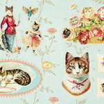 Victoriana Cats: The Sticker Book - Hart. Cynthia 9781523523757_5