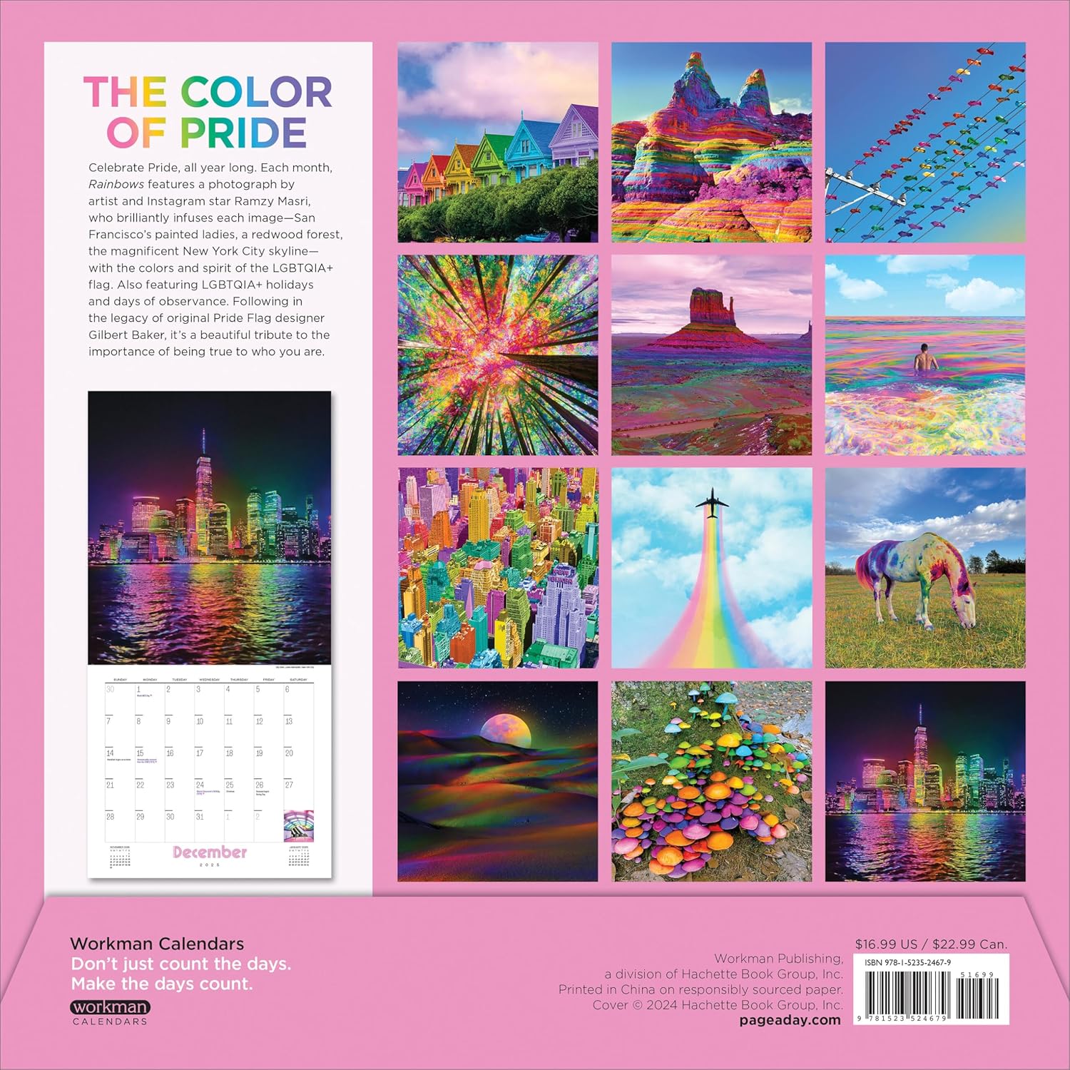 Rainbows Wall Calendar 2025 - Masri. Ramzy 9781523524679_b5cb23a6-66b5-400e-8d49-140eb624efd6