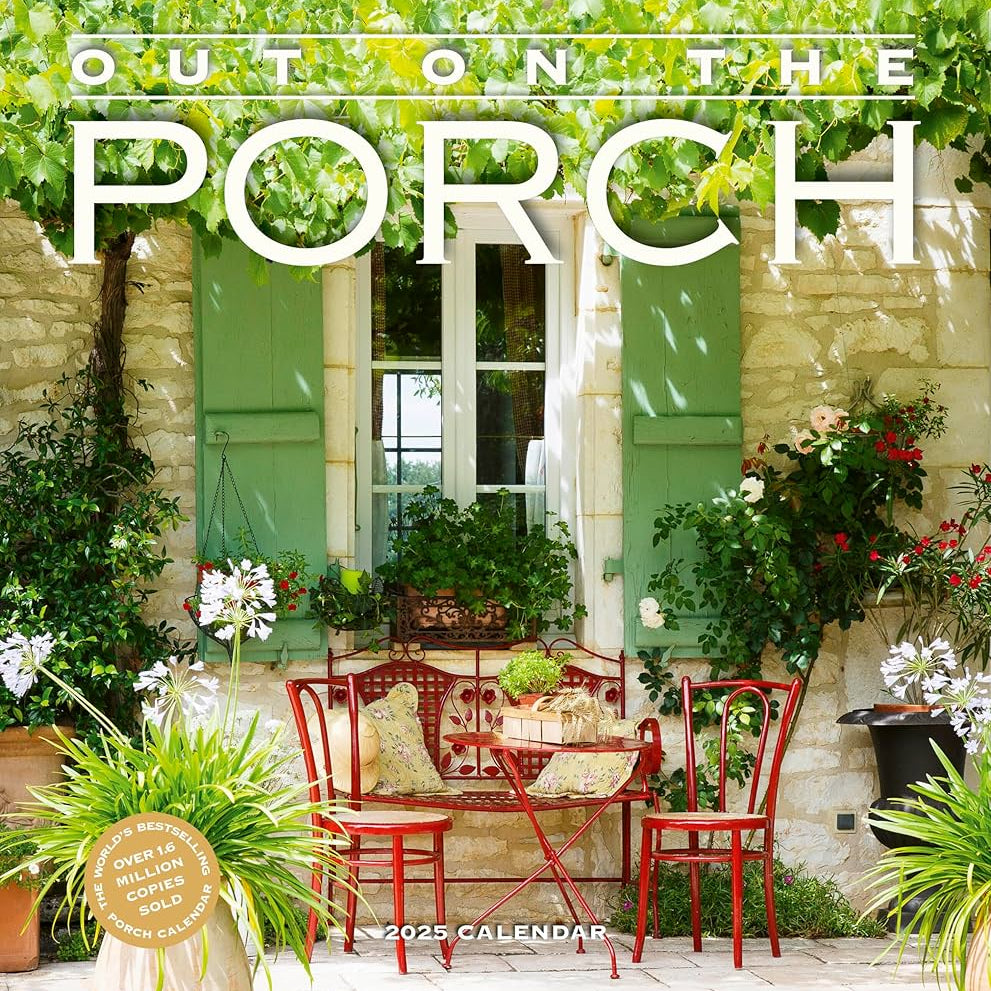 Out On The Porch Wall Calendar 2025 - Workman Calendars 9781523524747