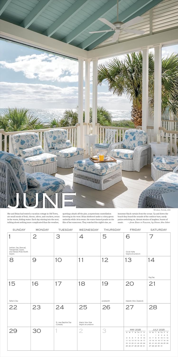 Out On The Porch Wall Calendar 2025 - Workman Calendars 9781523524747_2