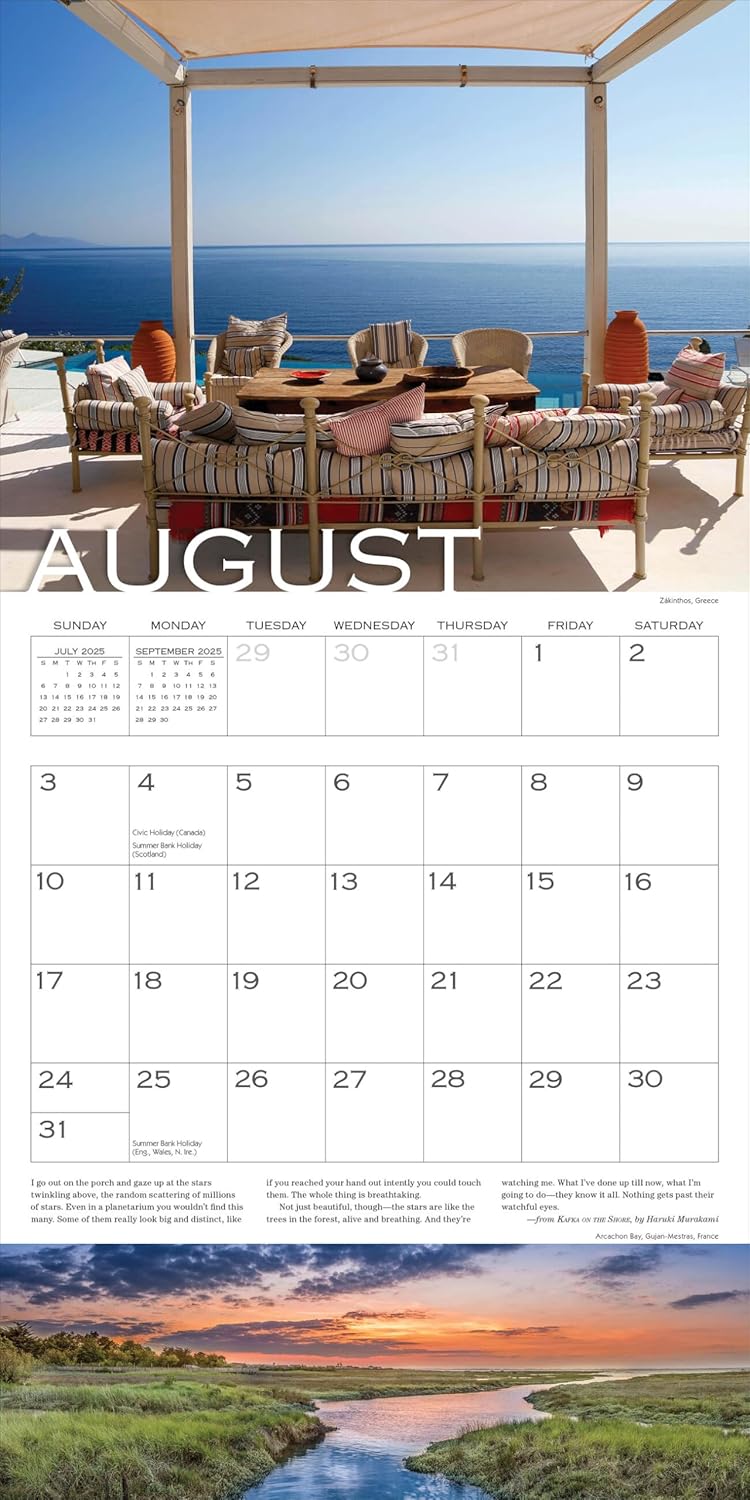 Out On The Porch Wall Calendar 2025 - Workman Calendars 9781523524747_3