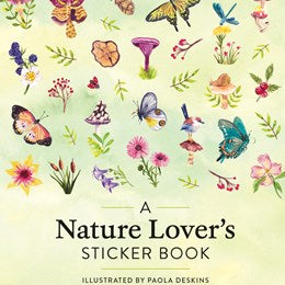 A Nature Lover's Sticker Book by Deskins. Paola 20 9781523524808