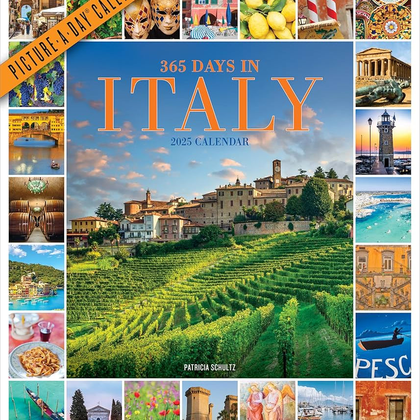 365 Days In Italy Picture-A-Day Wall Calendar 2025 - Schultz. Patricia 9781523524846