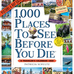 1,000 Places To See Before You Die Picture-A-Day Wall Calendar 2025 - Schultz. P 9781523524907
