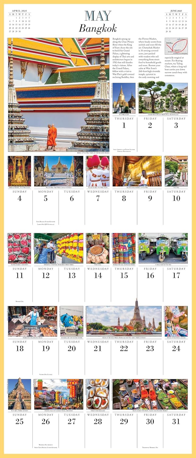 1,000 Places To See Before You Die Picture-A-Day Wall Calendar 2025 - Schultz. P 9781523524907_5