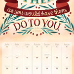 Illustrated Bible Verses Wall Calendar 2025 - Brinton. Rebecca 9781523525201_5