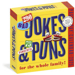 290 Bad Jokes & 75 Punderful Puns Page-A-Day Calendar 2025 - Workman Calendars 9781523525225_d8cd9e7e-e174-44f7-a47f-b1612672a1b2