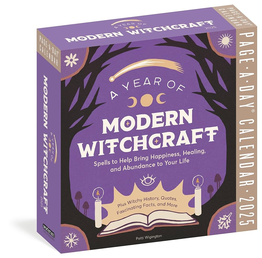 A Year Of Modern Witchcraft Page-A-Day Calendar 2025 - Wigington. Patti 9781523525249