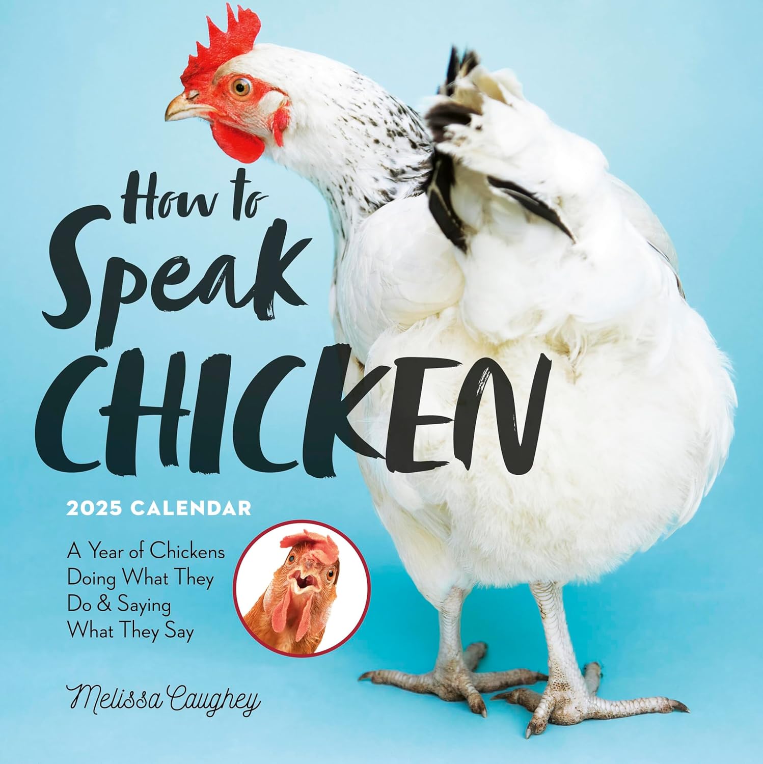 How To Speak Chicken Wall Calendar 2025 - Caughey. Melissa 9781523525805