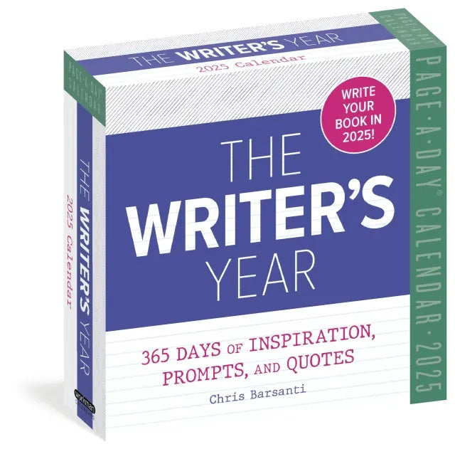 The Writer's Year Page-A-Day Calendar 2025 - Workman Calendars 9781523525812