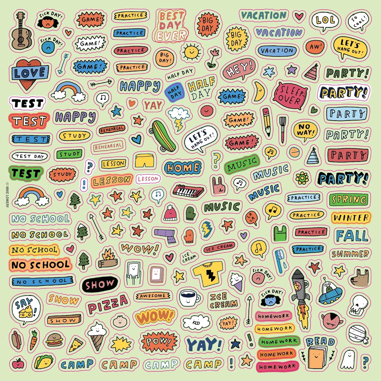 Kid's Awesome Activity Wall Calendar 2025 - Lowery. Mike 9781523526062_6