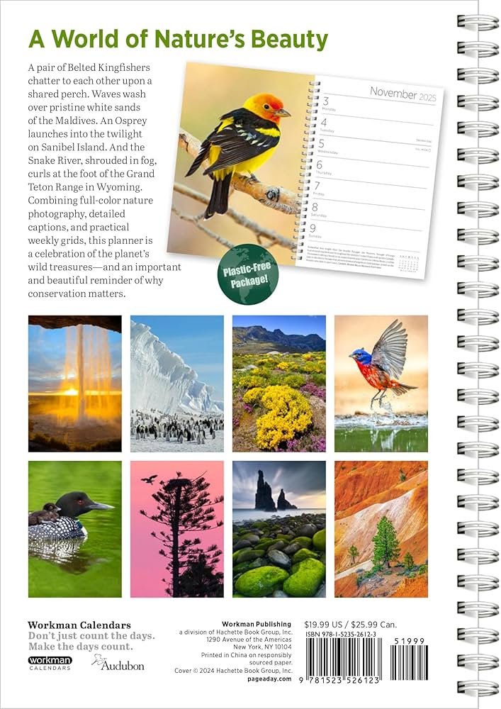 Audubon Engagement Calendar 2025 - National Audubon Society 9781523526123_f6a56bf5-6689-495c-80df-2394e1b2a98e