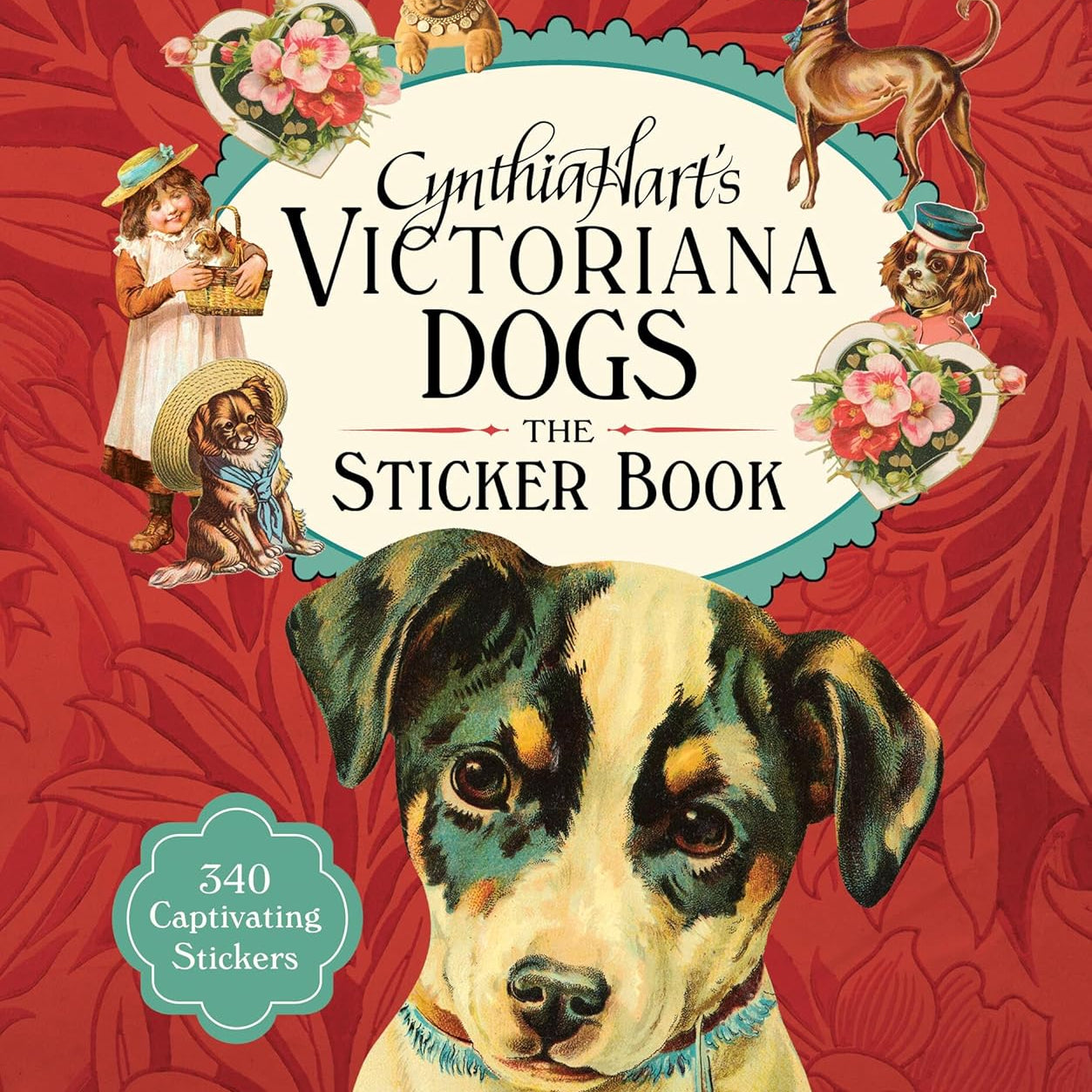 Victoriana Dogs: The Sticker Book - Hart. Cynthia 9781523526154