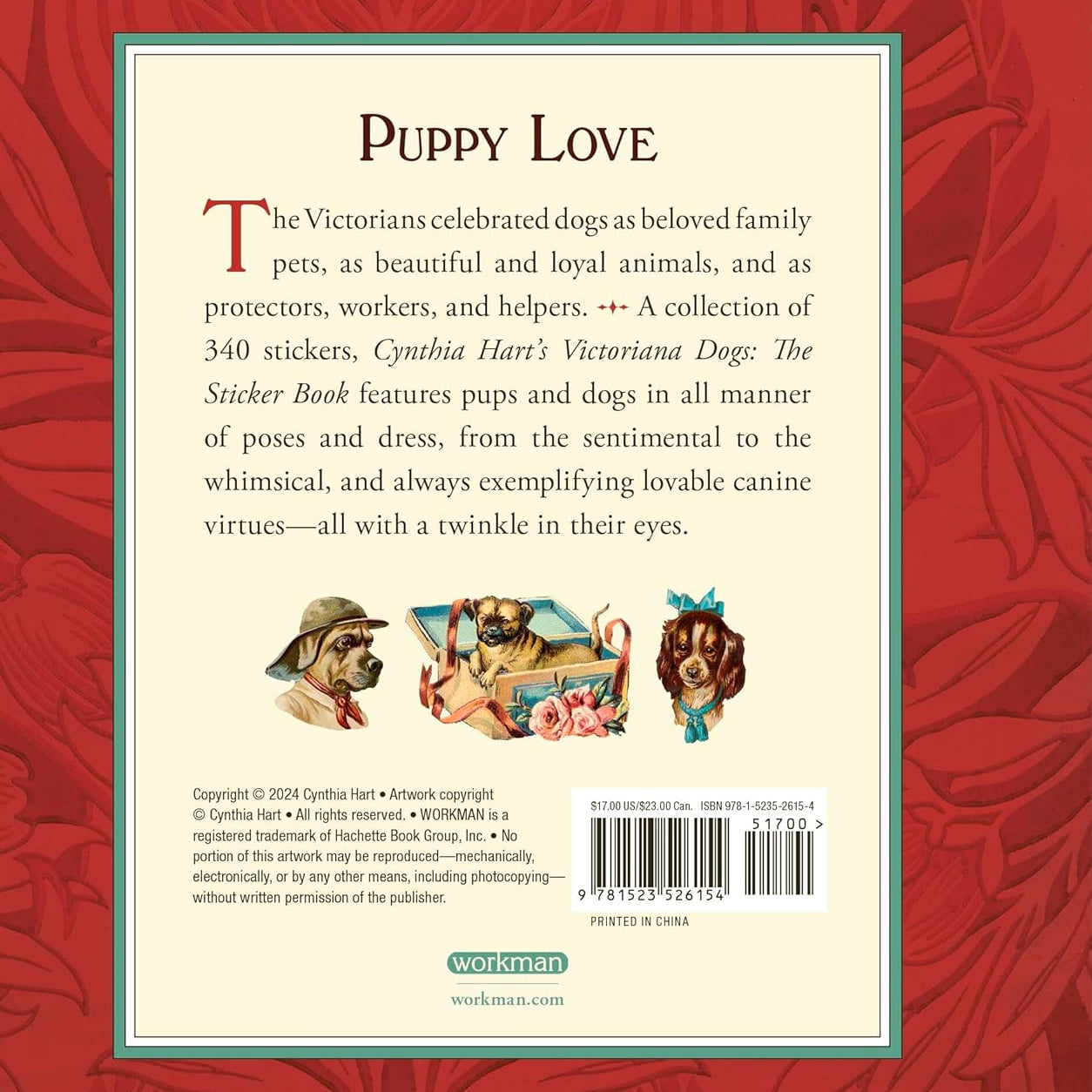 Victoriana Dogs: The Sticker Book - Hart. Cynthia 9781523526154_1