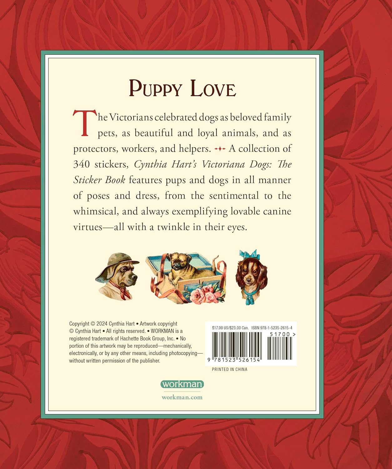 Victoriana Dogs: The Sticker Book - Hart. Cynthia 9781523526154_1