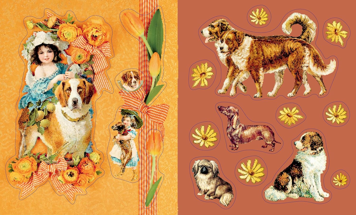 Victoriana Dogs: The Sticker Book - Hart. Cynthia 9781523526154_4