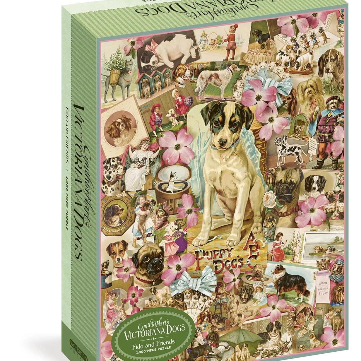 Victoriana Dogs: Fido & Friends 1000 Piece Jigsaw Puzzle - Hart. Cynthia 9781523526178