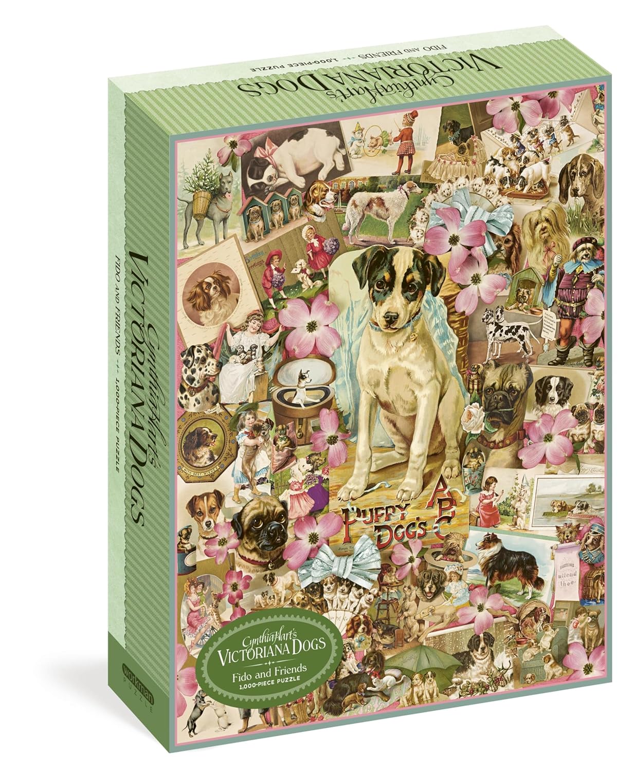 Victoriana Dogs: Fido & Friends 1000 Piece Jigsaw Puzzle - Hart. Cynthia 9781523526178