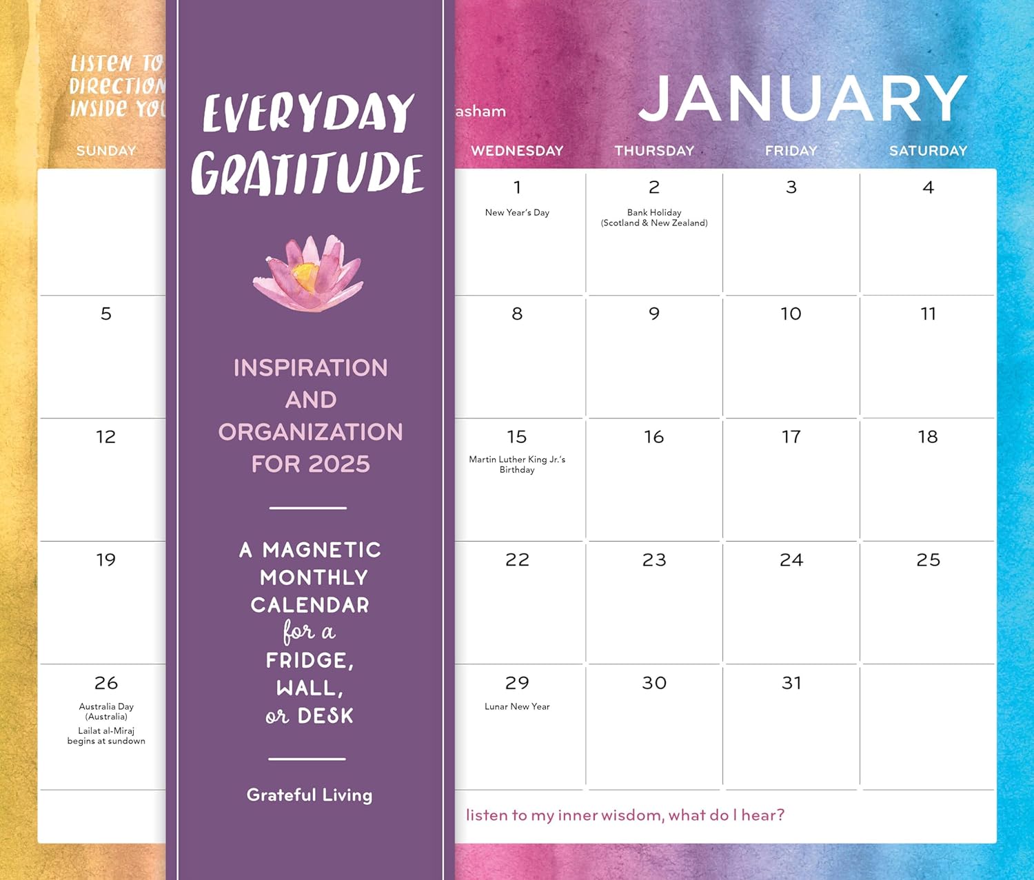 Everyday Gratitude: Inspiration And Organization For 2025 - A Network For Gratef 9781523526635