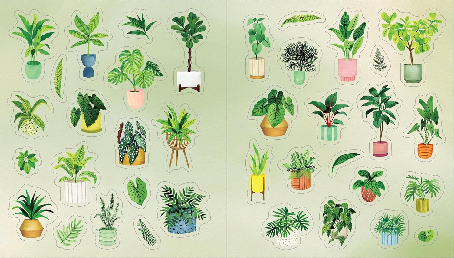 A Plant Lover's Sticker Book by Perez. Desiree 9781523528189_2