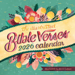 Illustrated Bible Verses Wall Calendar 2026 9781523529162