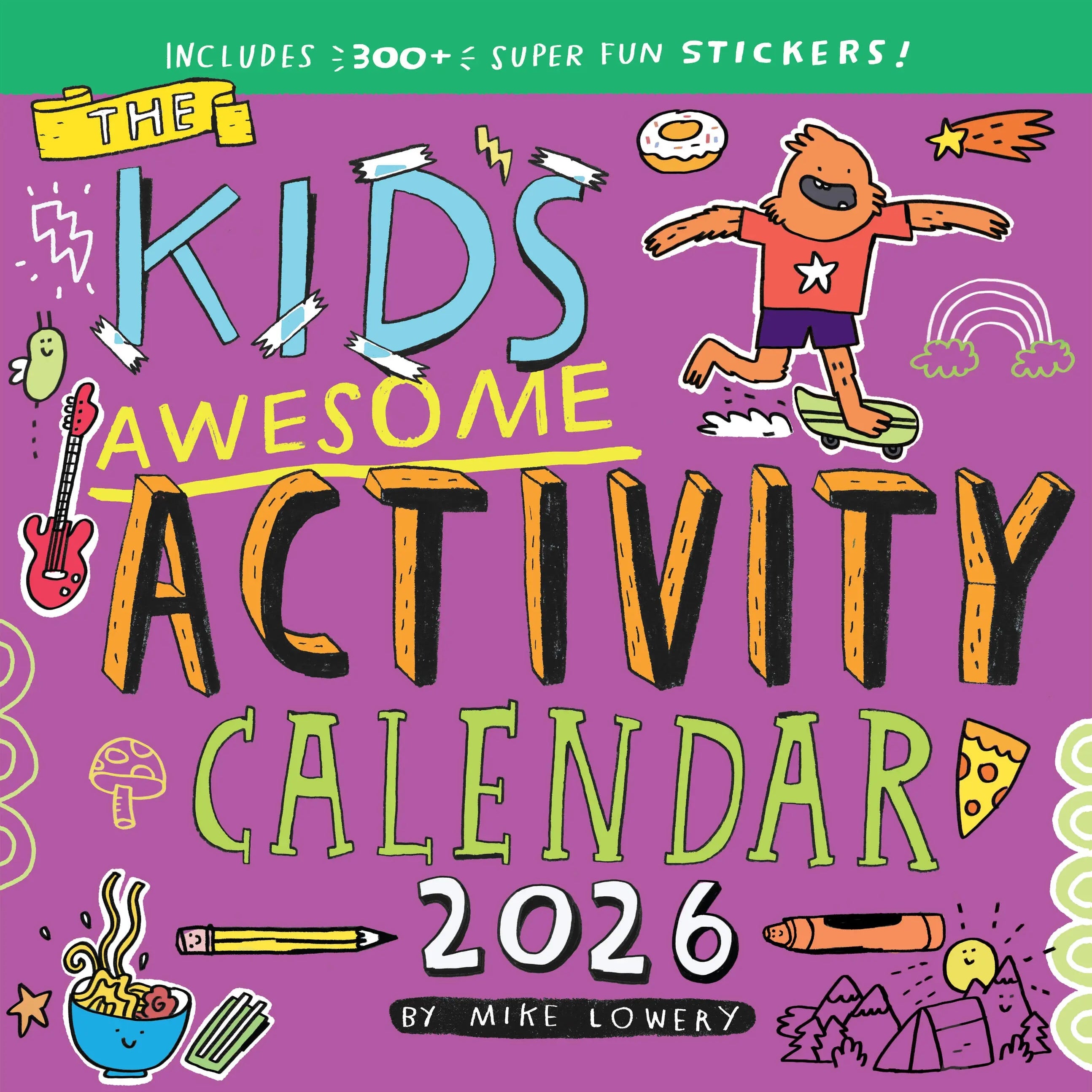Kid's Awesome Activity Wall Calendar 2026 9781523529742
