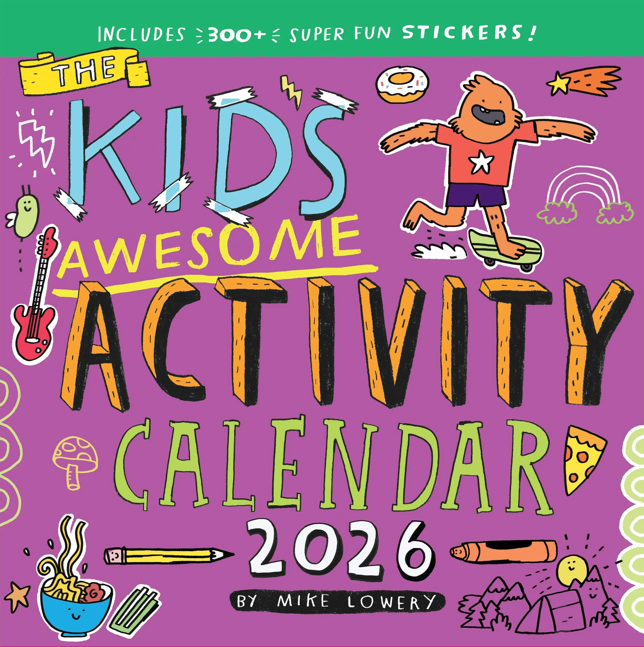 Kid's Awesome Activity Wall Calendar 2026 9781523529742