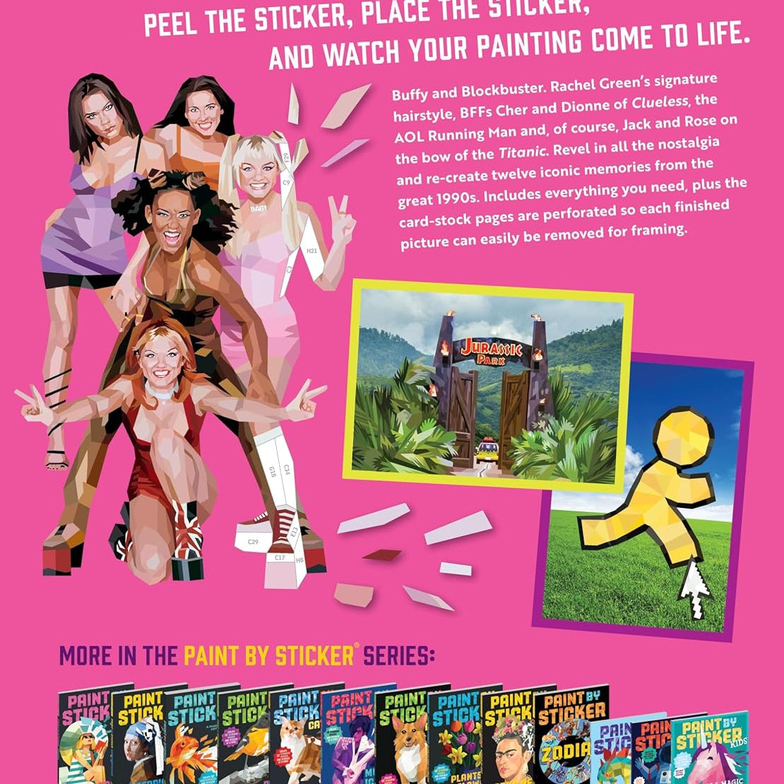 Paint By Sticker 90S by Workman Publishing 9781523530281_1