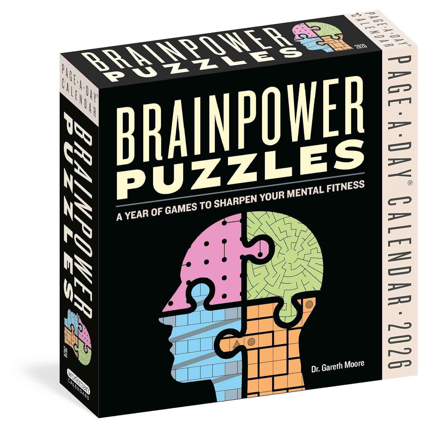 Brainpower Puzzles Page-A-Day® Calendar 2026 9781523531172