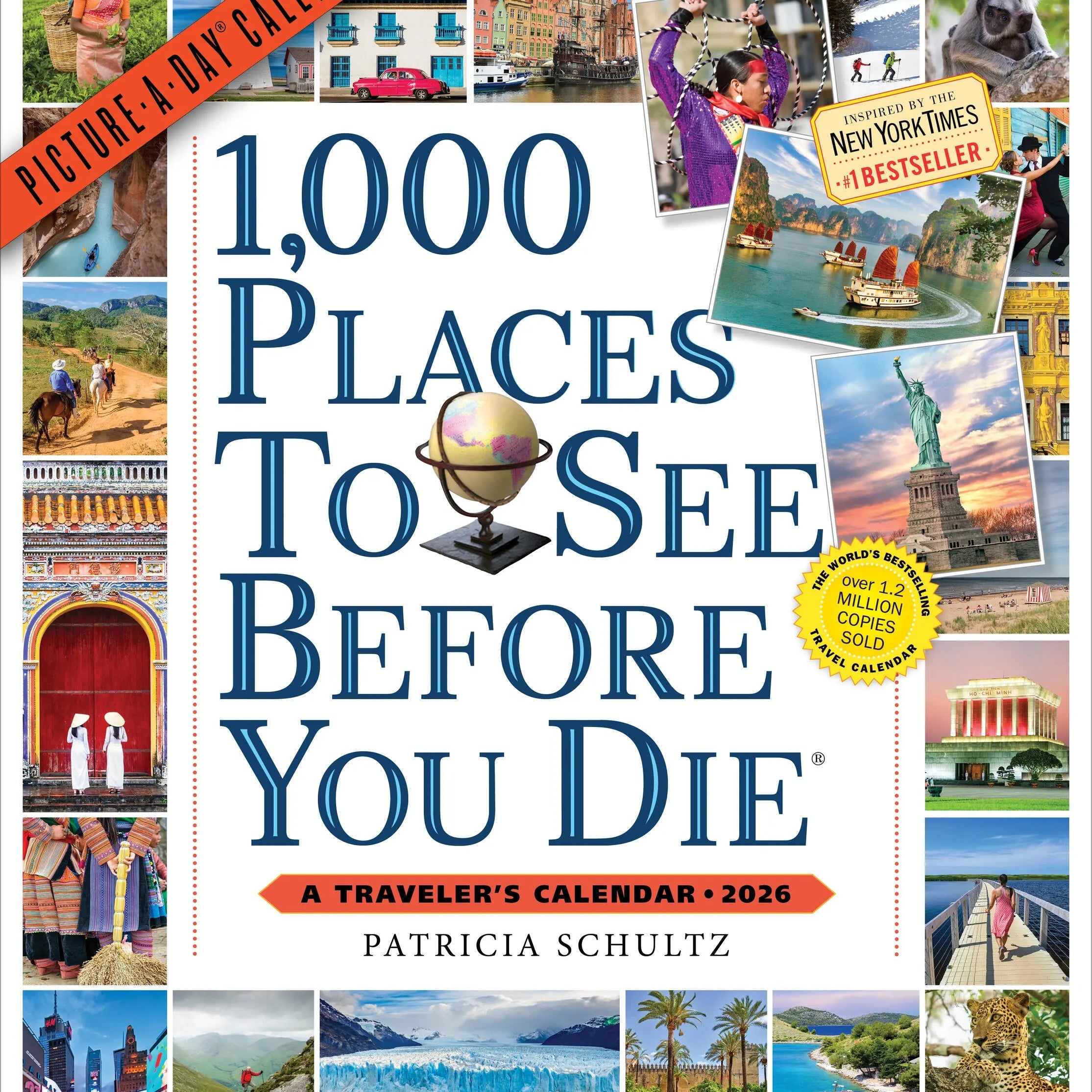 1,000 Places To See Before You Die Picture-A-Day® Wall Calendar 2026 9781523531196