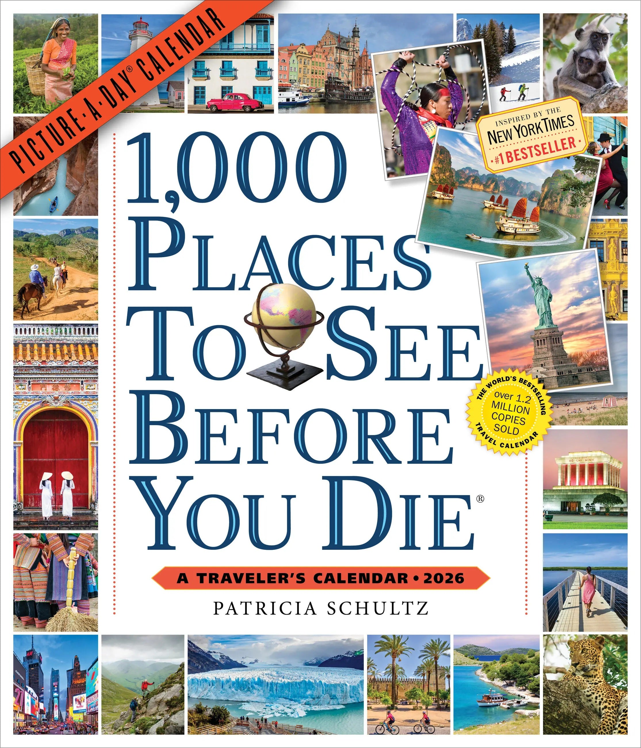 1,000 Places To See Before You Die Picture-A-Day® Wall Calendar 2026 9781523531196
