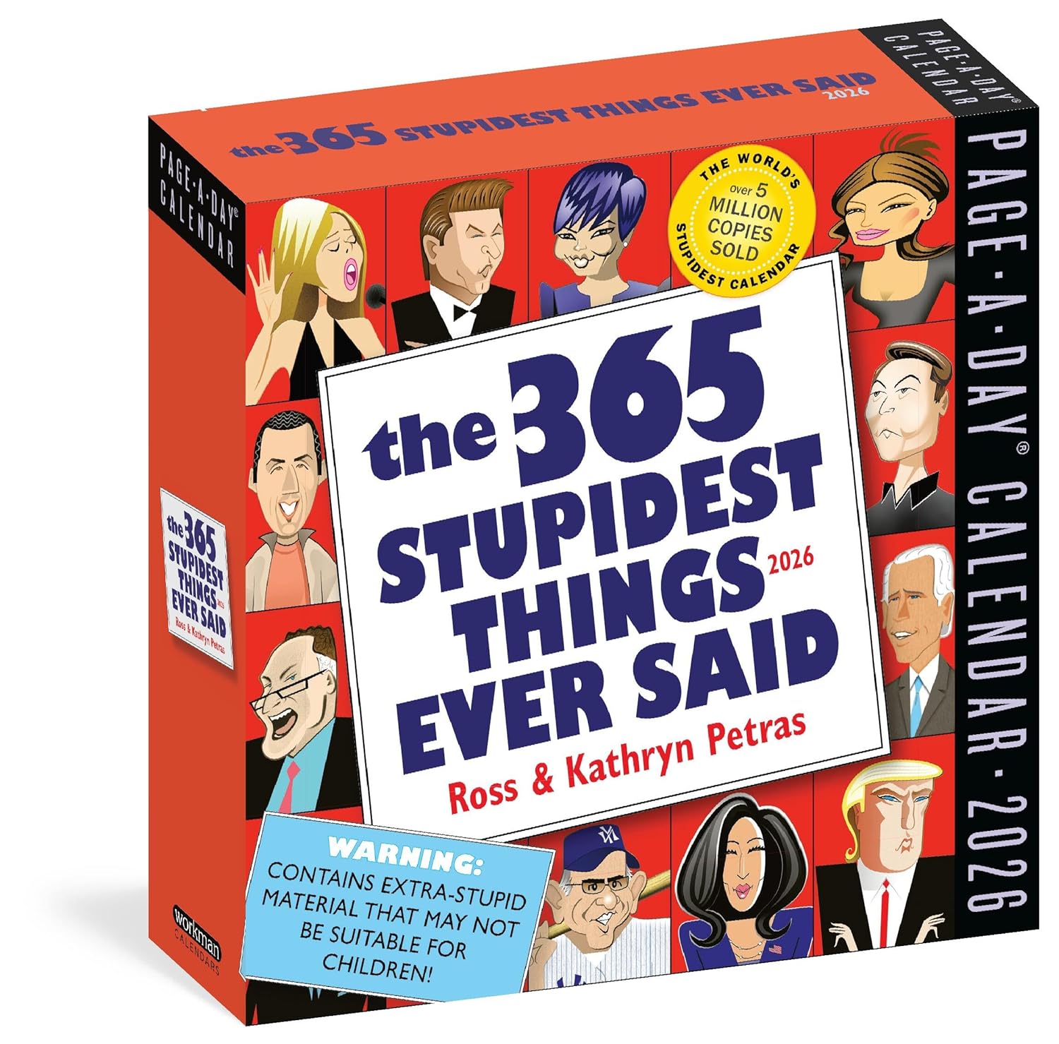 365 Stupidest Things Ever Said Page-A-Day® Calendar 2026 9781523531226