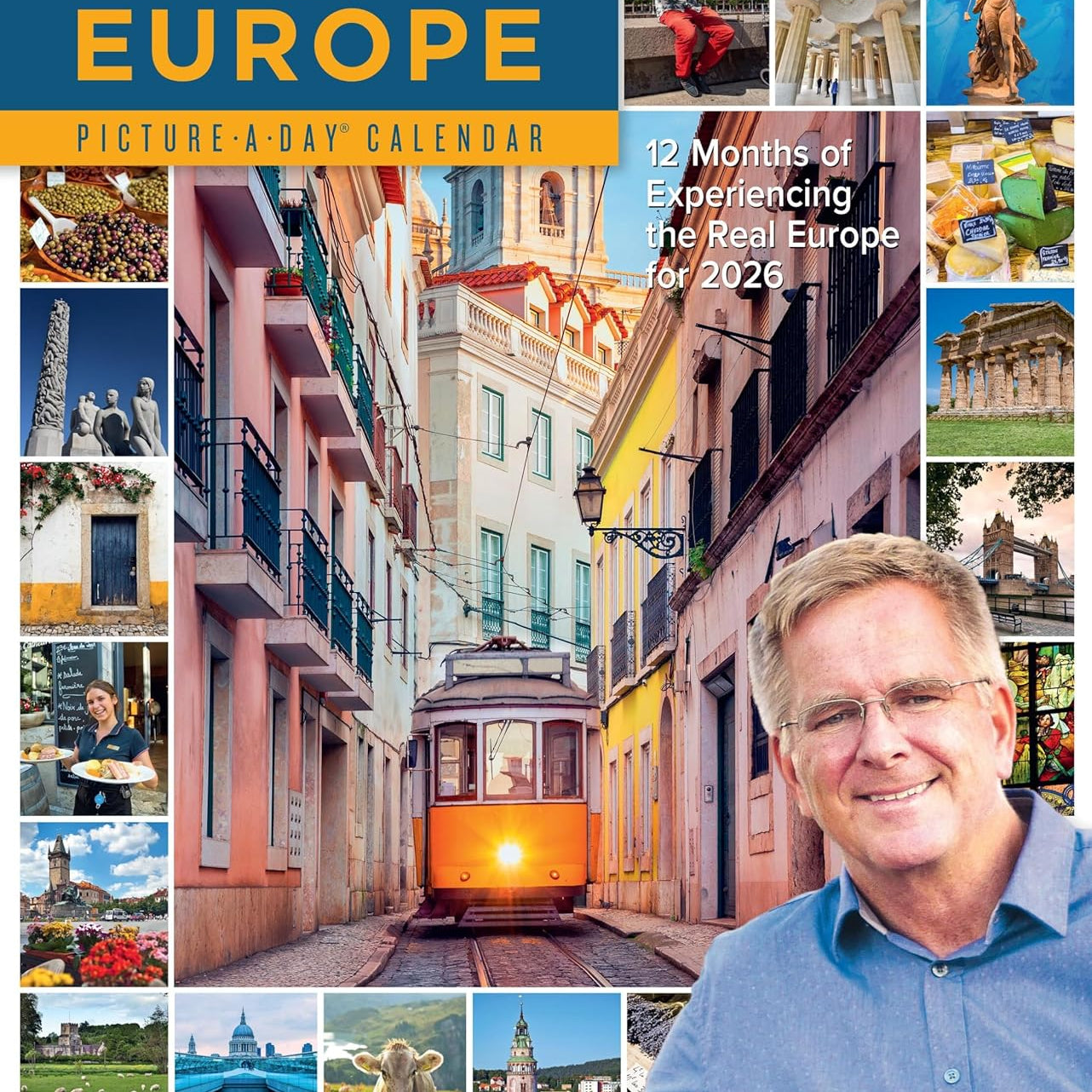 Rick Steves' Europe Picture-A-Day® Wall Calendar 2026 9781523531233
