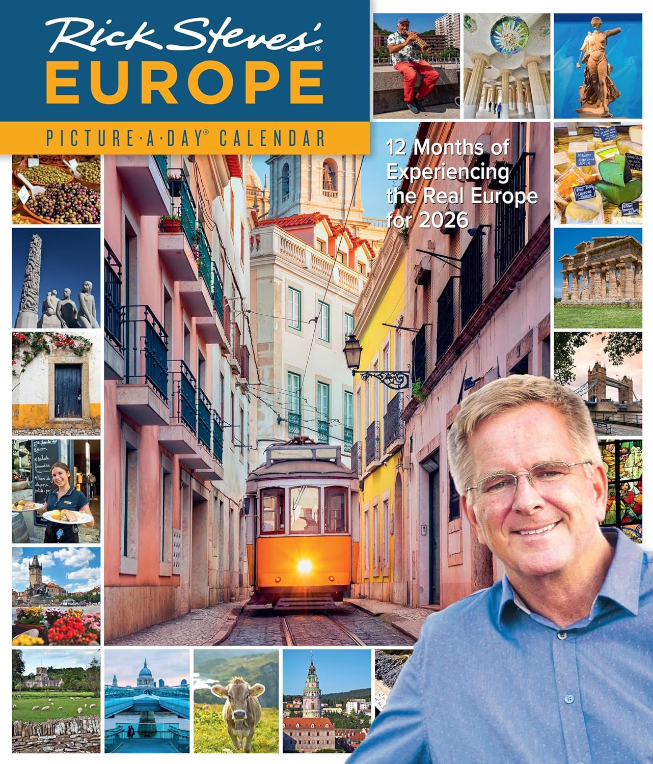 Rick Steves' Europe Picture-A-Day® Wall Calendar 2026 9781523531233
