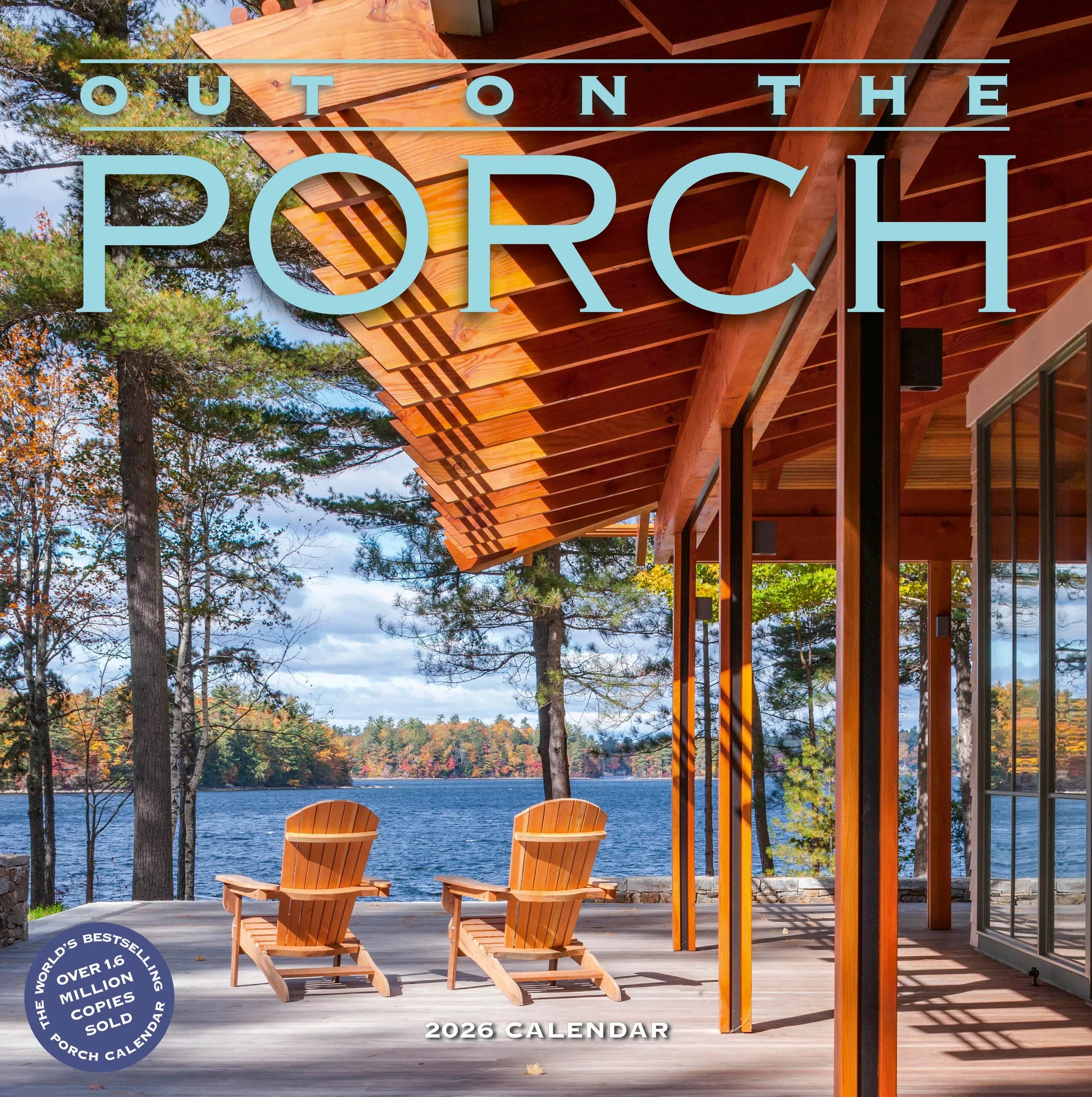 Out On The Porch Wall Calendar 2026 9781523531325