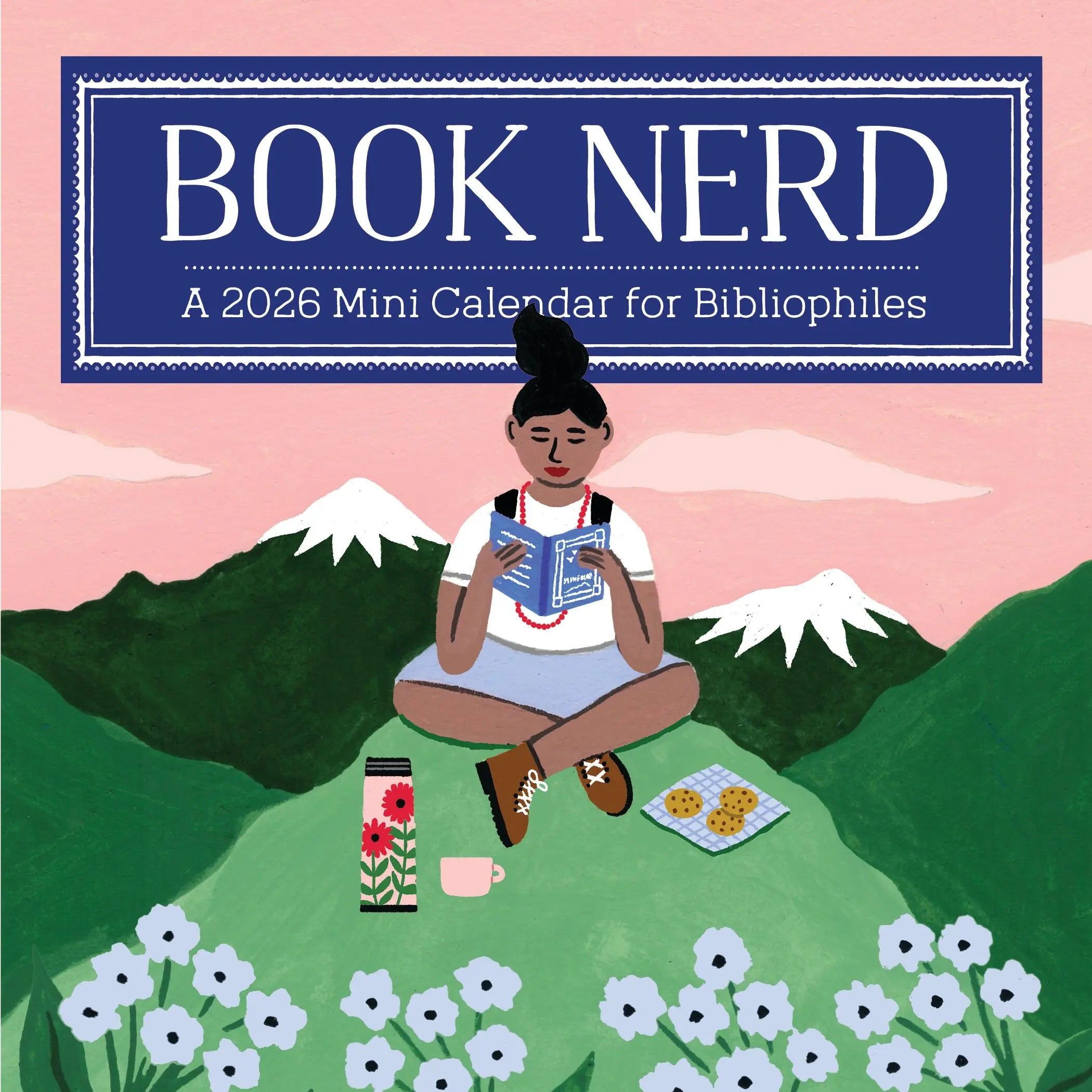 Book Nerd Mini Wall Calendar 2026 9781523531363